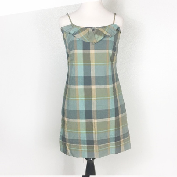LOFT Dresses & Skirts - Ann Taylor LOFT plaid ruffle sundress